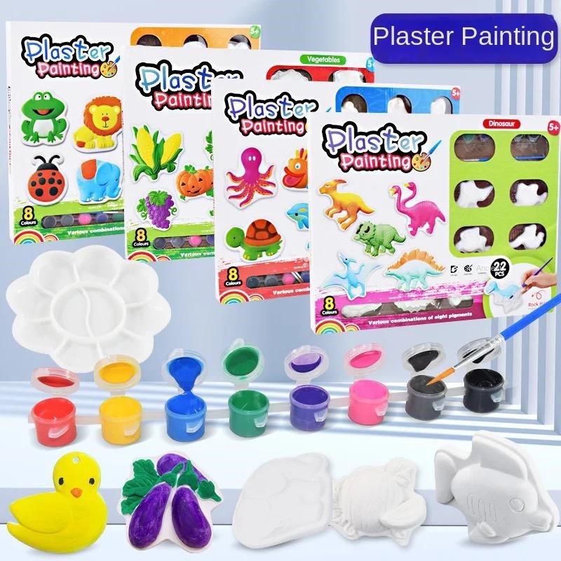 Plaster Figurines Paint Set Emma Blue