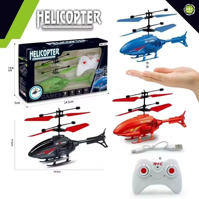 RC Helicopter With Hand Gesture Sensor