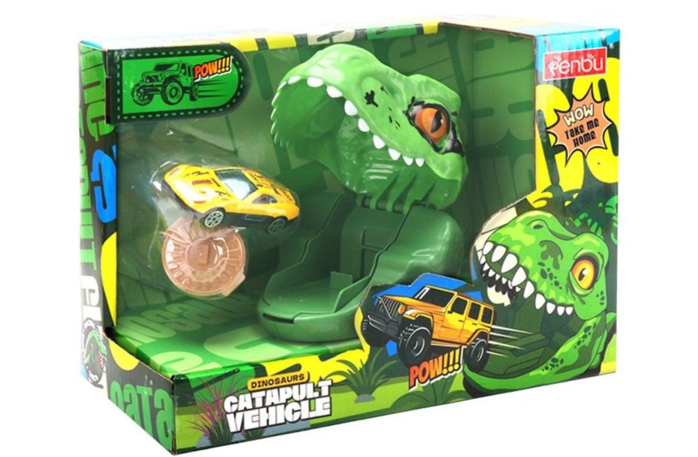 Dinosaurs Catapult Vehicle Playset