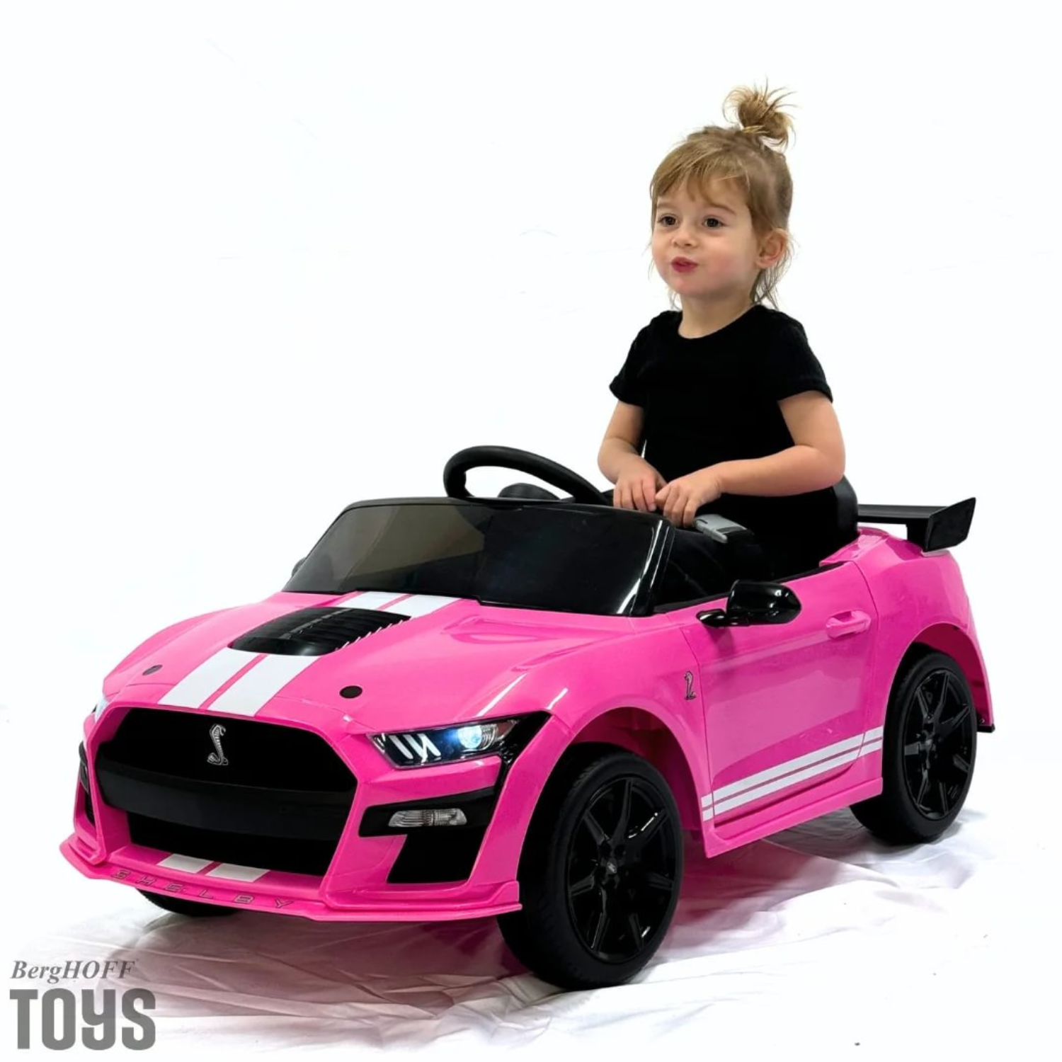 Licensed Ford Mustang Shelby GT500 Ride-On Car for Kids - Image 5