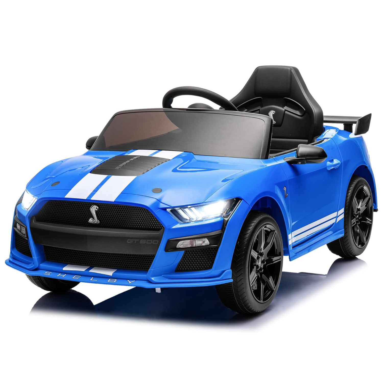 Licensed Ford Mustang Shelby GT500 Ride-On Car for Kids - Image 4