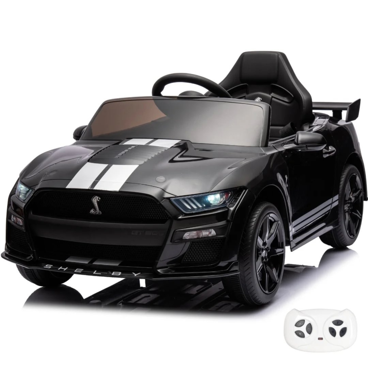 Licensed Ford Mustang Shelby GT500 Ride-On Car for Kids - Image 11
