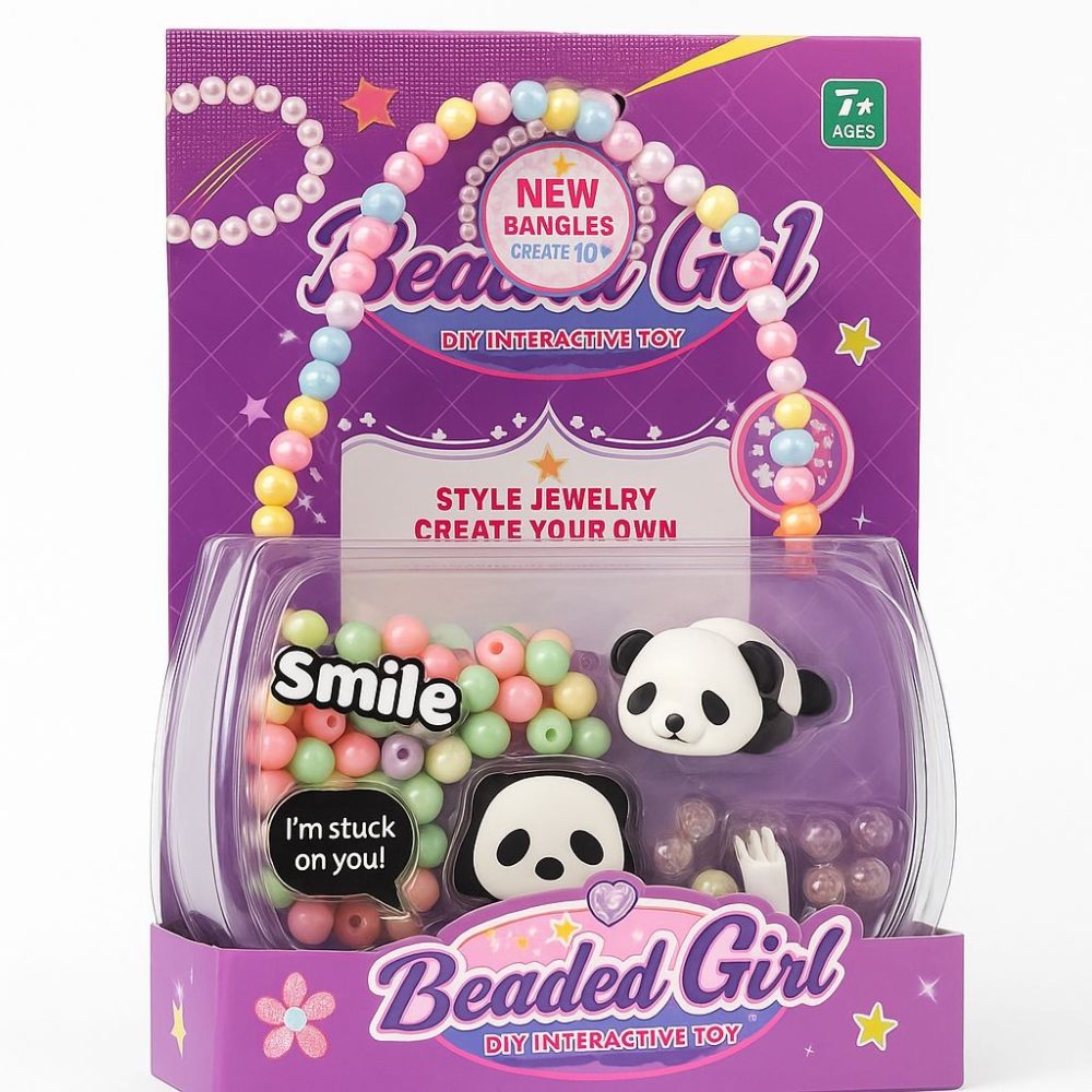 Beaded Girl DIY Interactive Toy – Create Your Own Jewellery