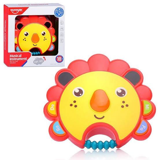 Lion Musical Instrument Toy for Babies & Toddlers