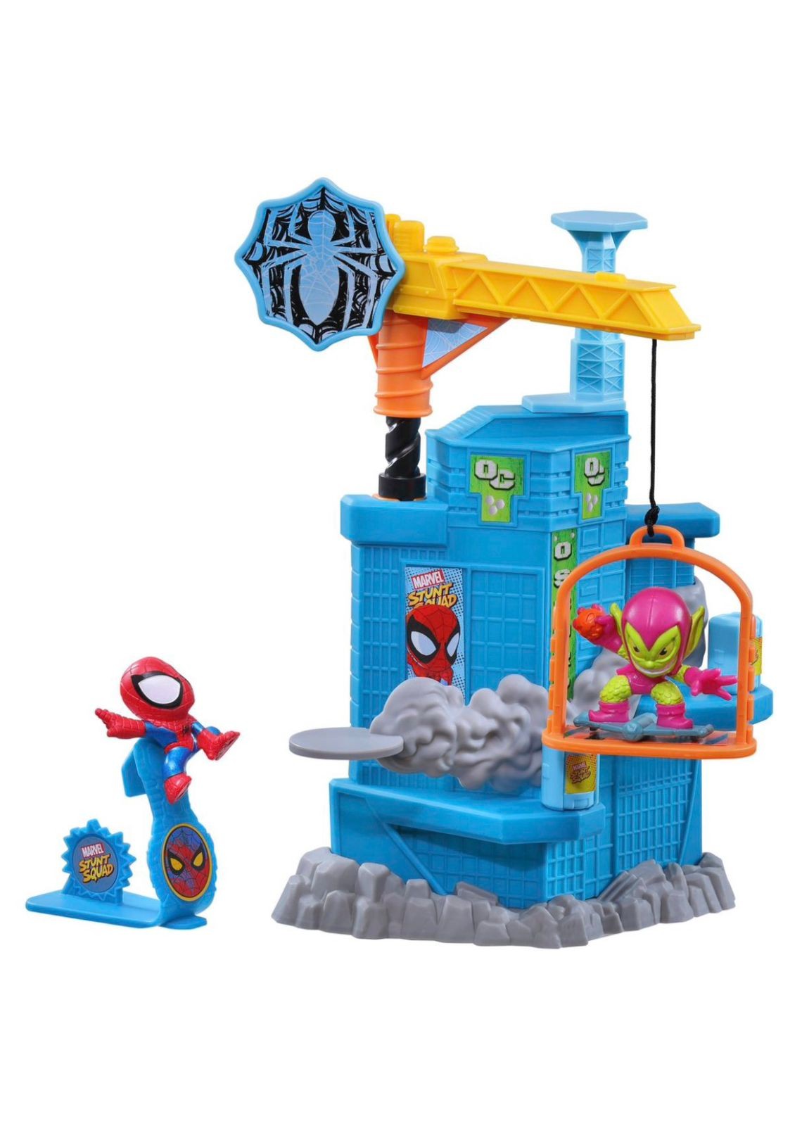 Marvel Stunt Squad – Spider-Man vs Green Goblin Playset - Image 2