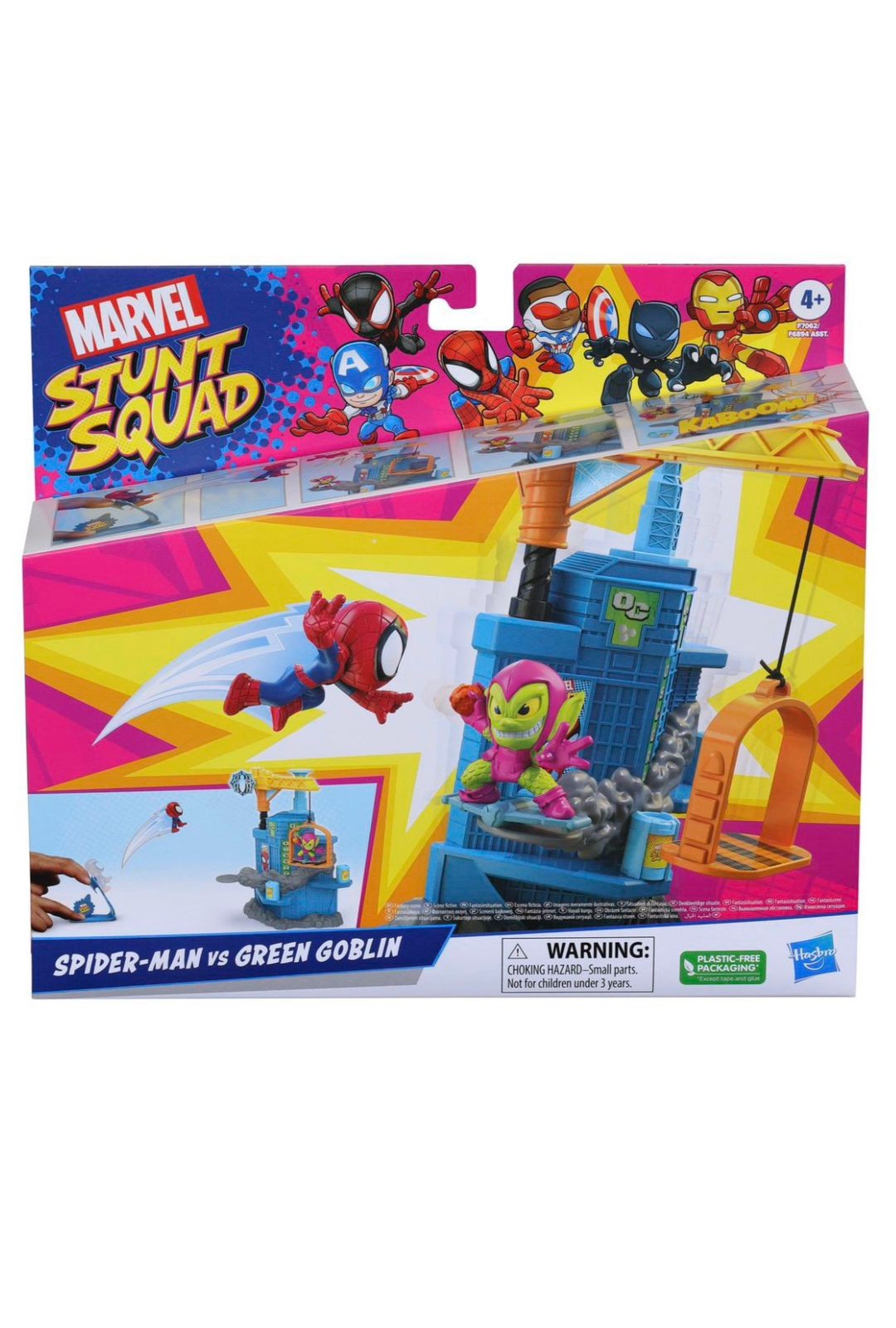 Marvel Stunt Squad – Spider-Man vs Green Goblin Playset - Image 3