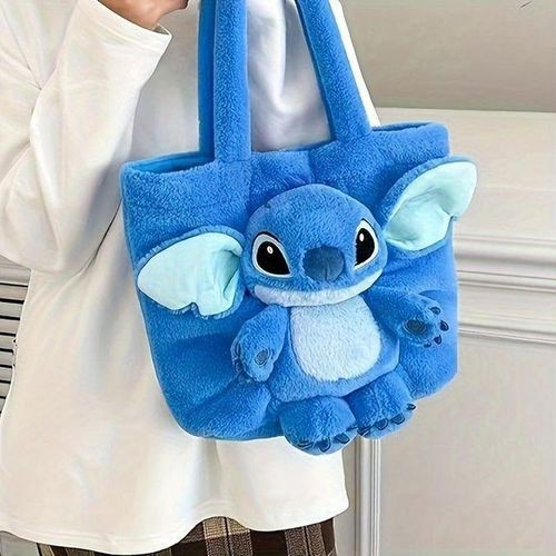 Stitch Cartoon Character Handbag Tote Carryall Bag 4'