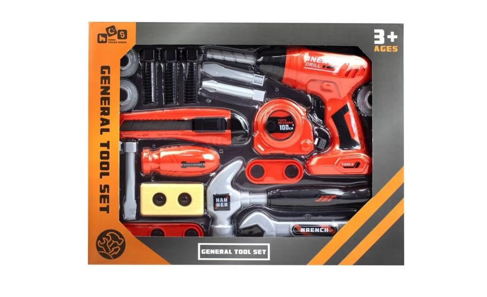Kids General Tool Set (Pretend Play DIY Kit)