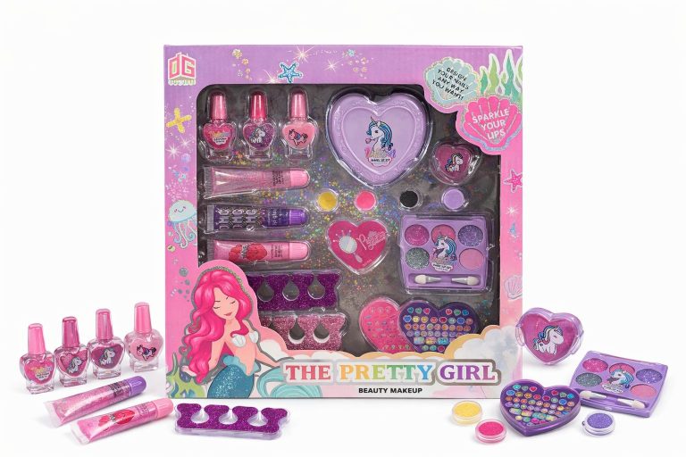 Pretty Girl Beauty Makeup Set – Magical Unicorn Kids Makeup Kit