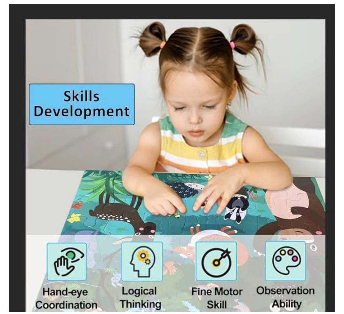 In The Forest Jumbo Floor Puzzle – 35 Pieces - Image 4