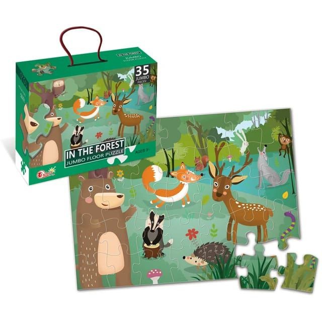 In The Forest Jumbo Floor Puzzle – 35 Pieces