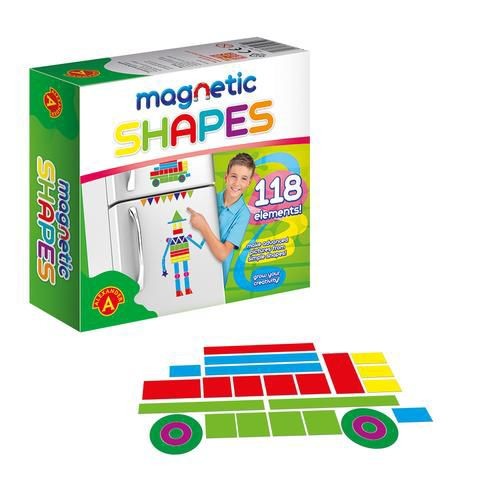 Magnetic Shapes Creative Set – 118 Pieces