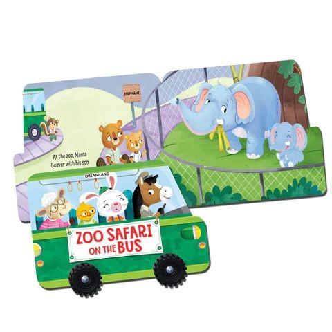 Zoo Safari on the Bus – Board Book
