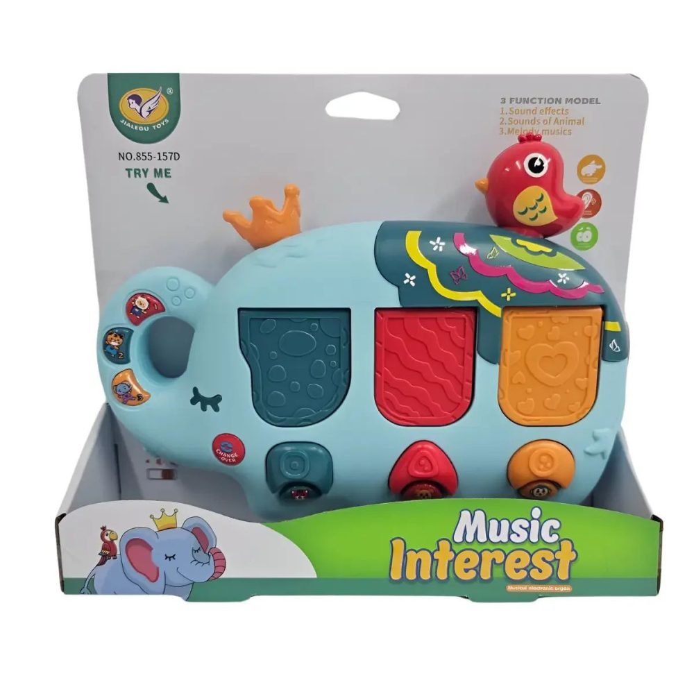 Musical Animal Pop-Up Learning Toy