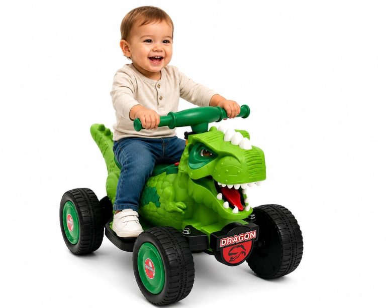 Dinosaur Ride-On Quad Bike – 6V