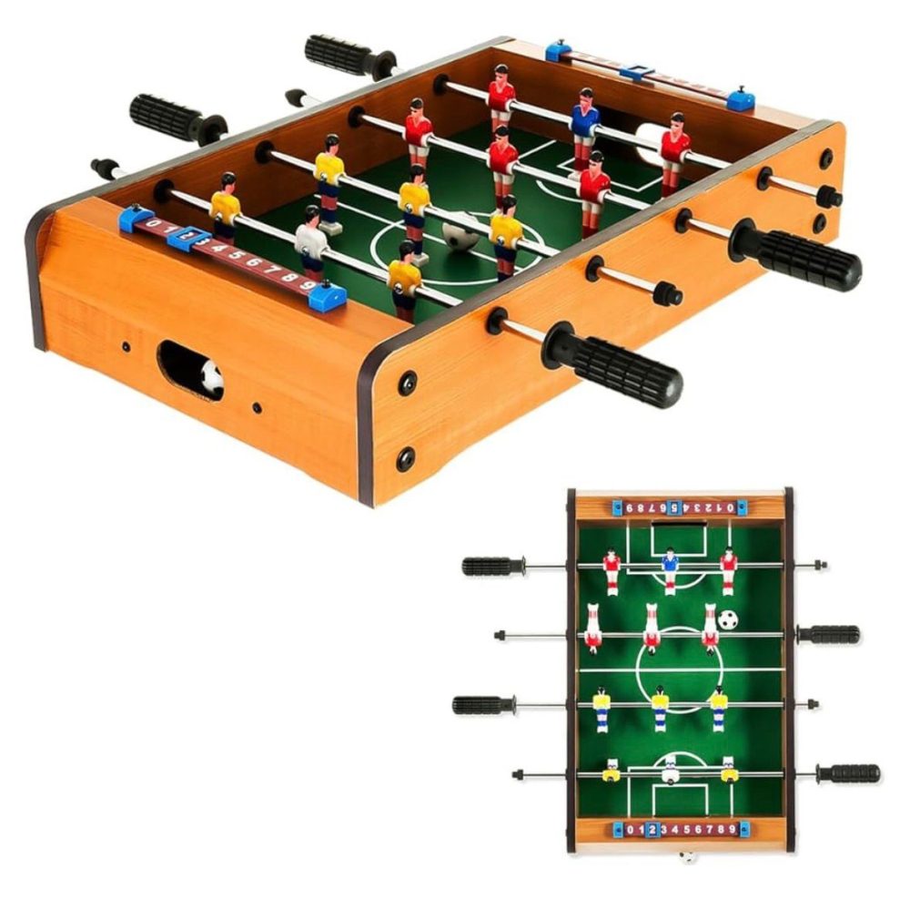 Mini Tabletop Soccer Game – Foosball Set