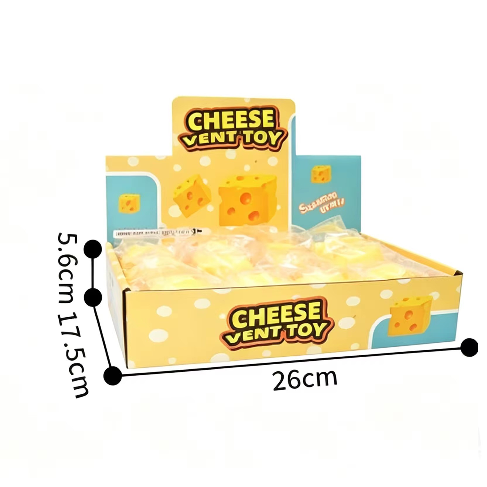 Cheese Squishy Slow-Rising Toy - Image 3
