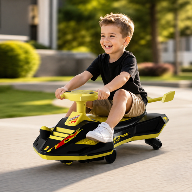 Kids Wiggle Drift Ride-On Car 3