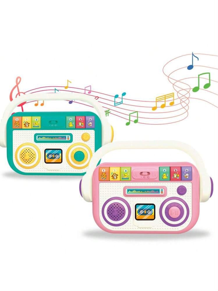 Musical Radio Toy – Lights, Sounds & Early Learning Fun