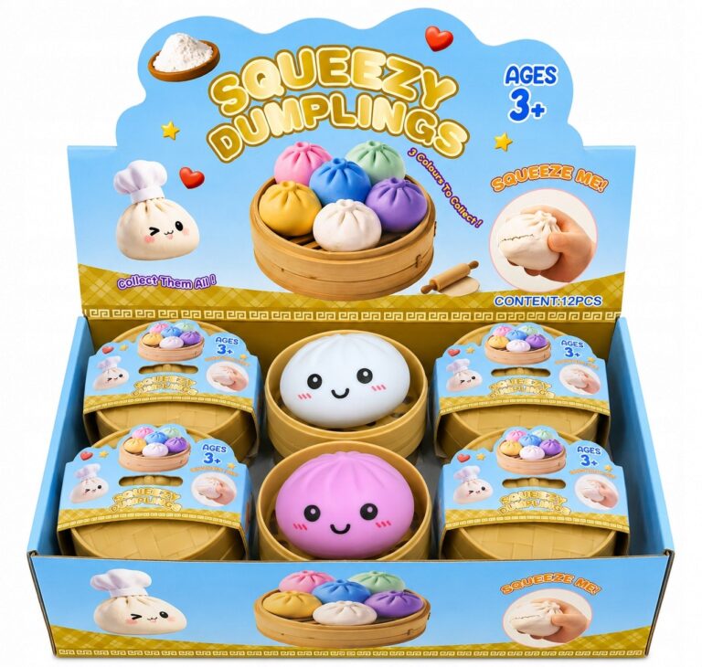 Squeezy Dumplings Squishy Toy 2