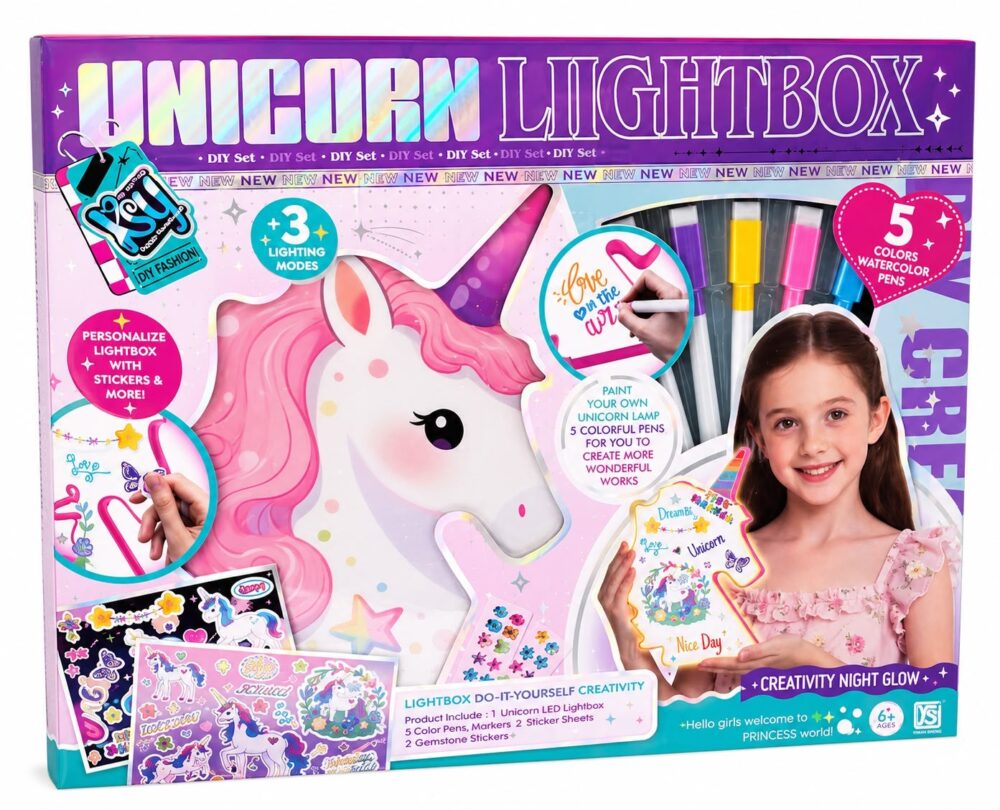 Unicorn DIY Lightbox Craft Kit