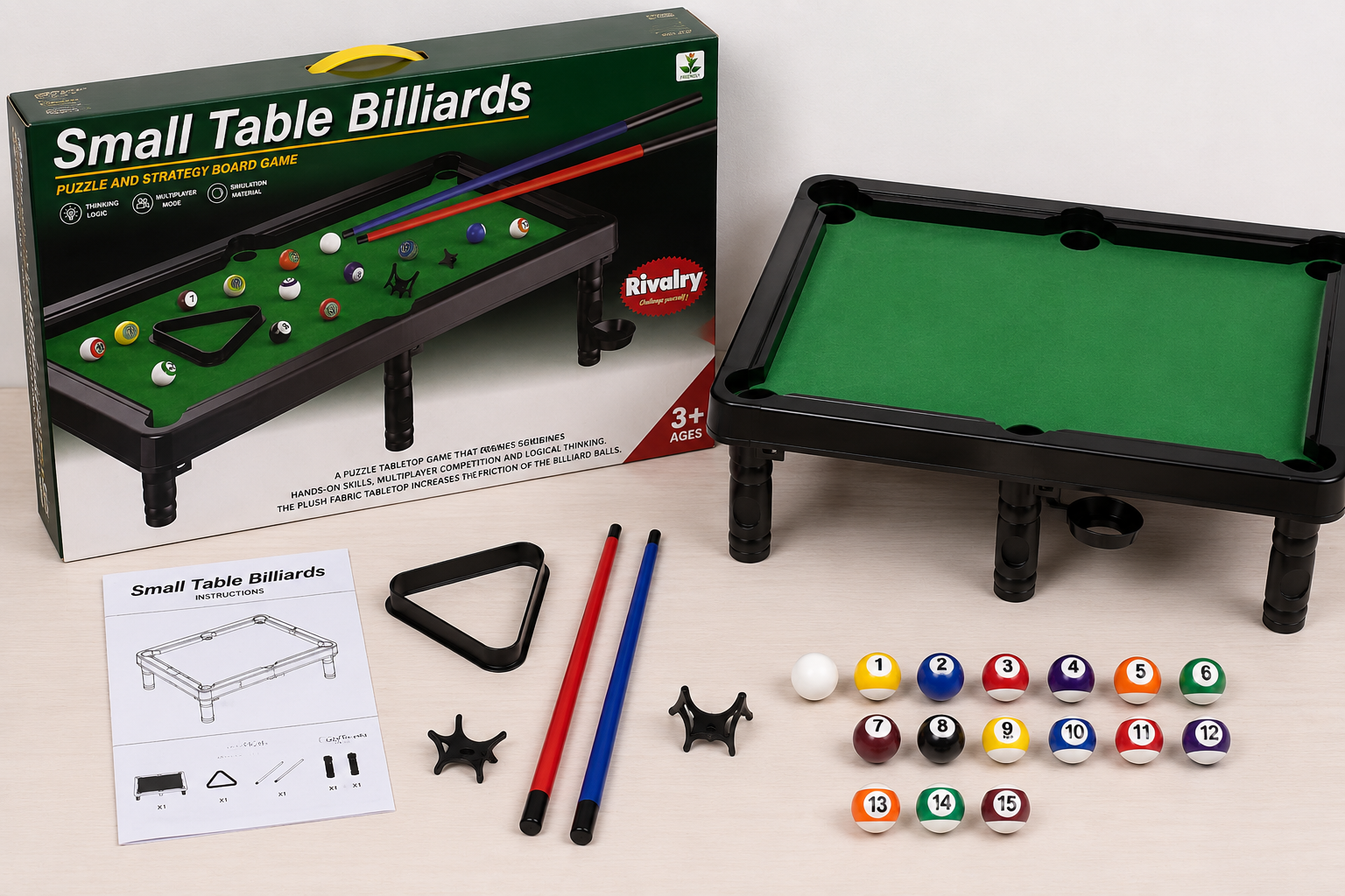 Mini Table Billiards Game