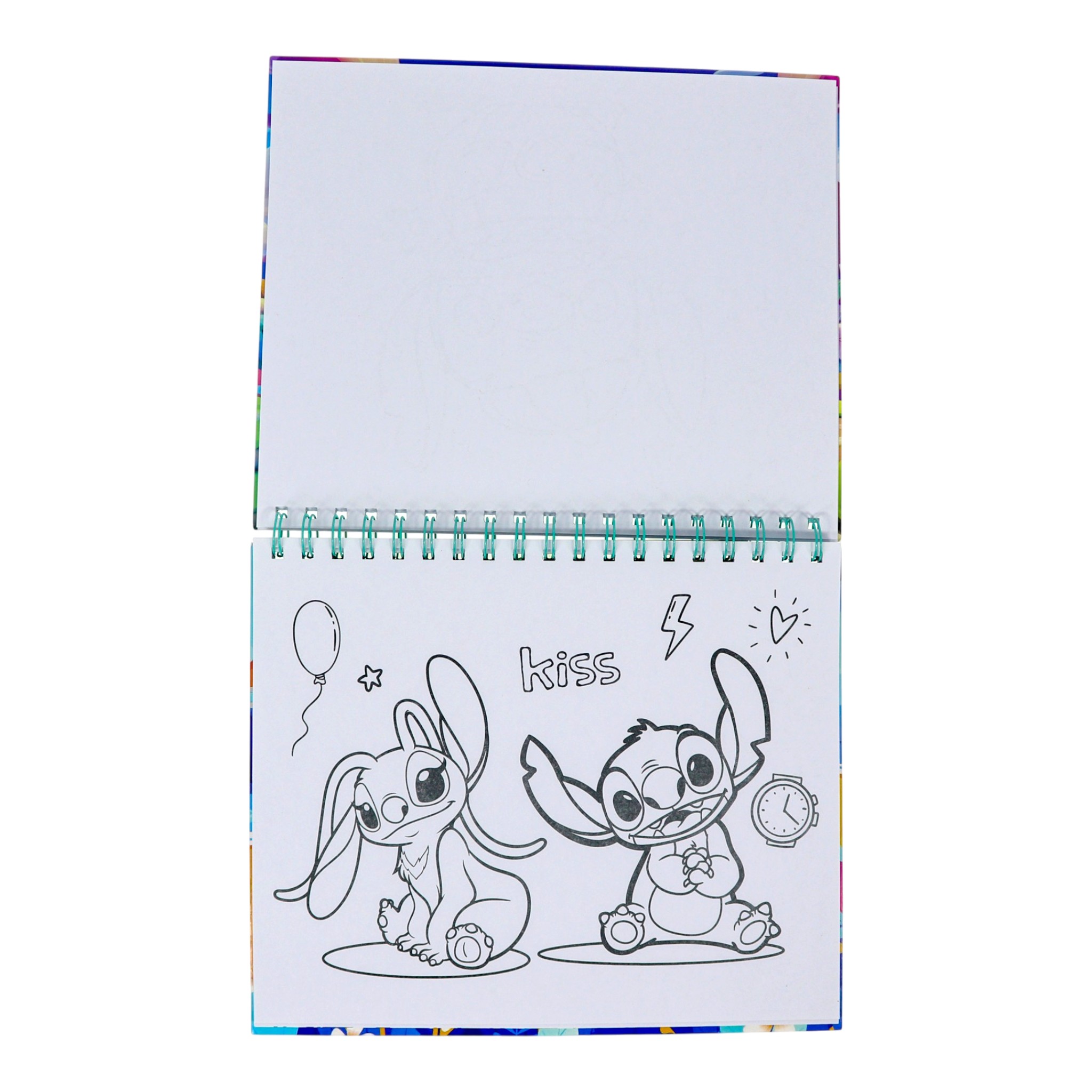 Stitch Colouring Book with Stickers - Image 3