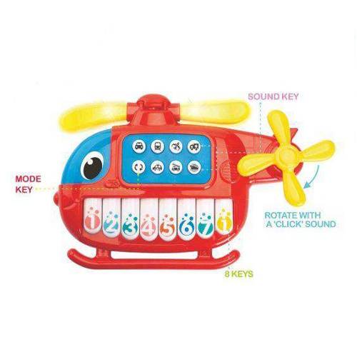 Kids Musical Aircraft Piano - Image 2