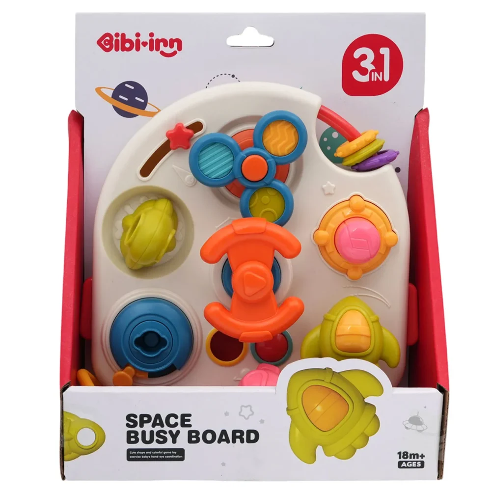 Bibi-Inn 3-in-1 Space Busy Board