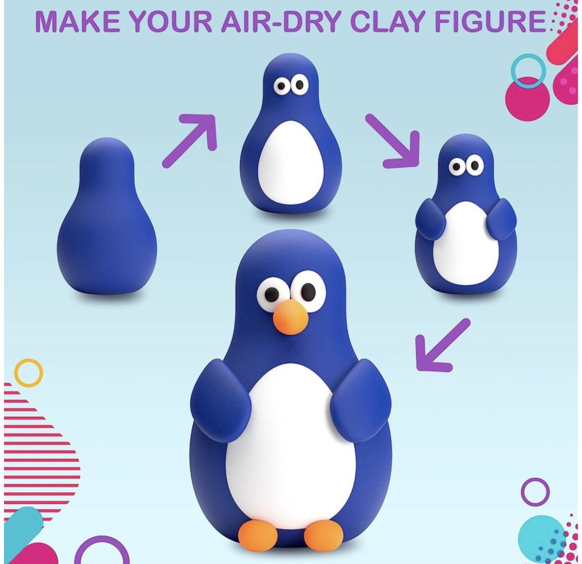 Super Light Clay – 24 Colour Set - Image 5