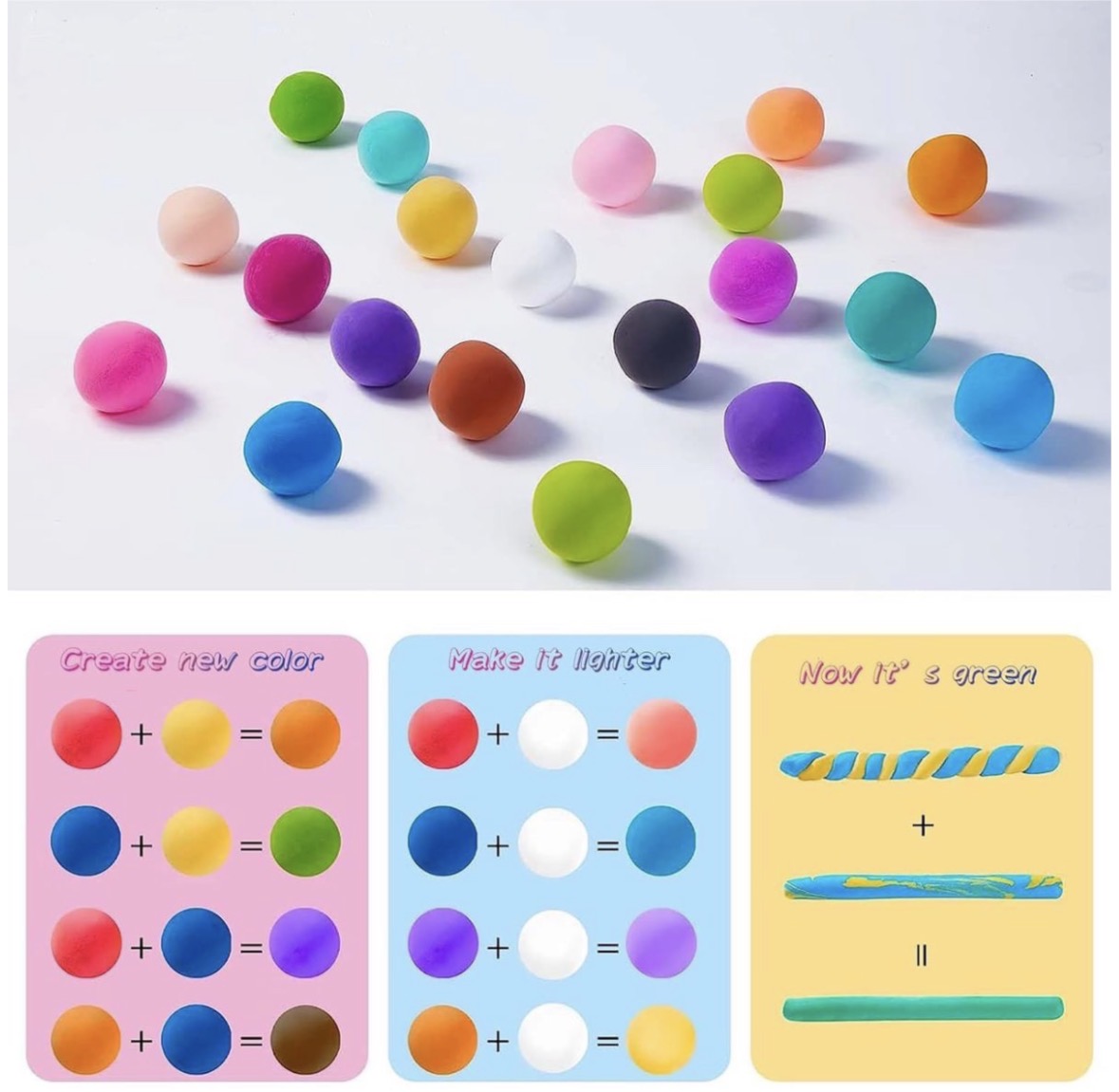 Super Light Clay – 24 Colour Set - Image 3