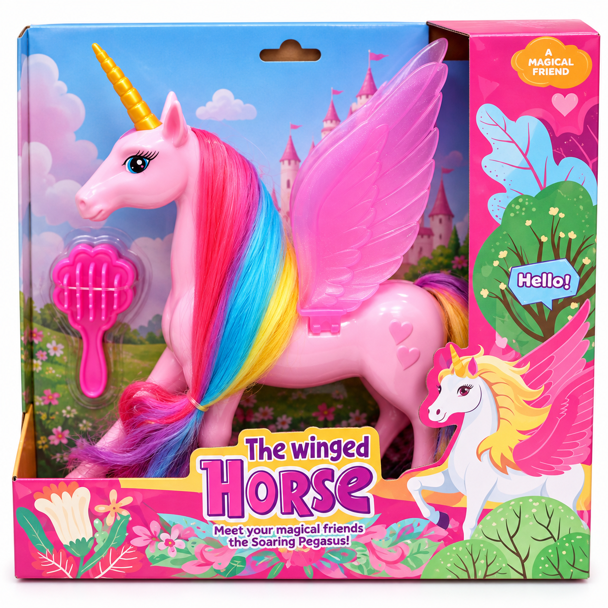 Winged Horse Pegasus Toy