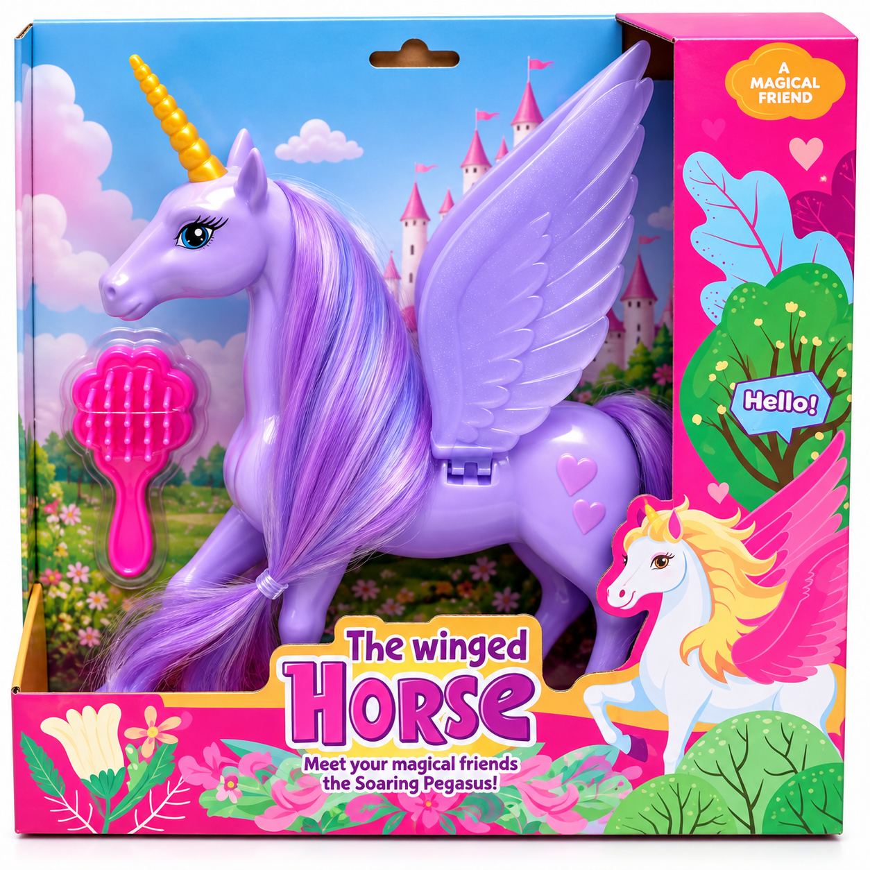 Winged Horse Pegasus Toy - Image 2