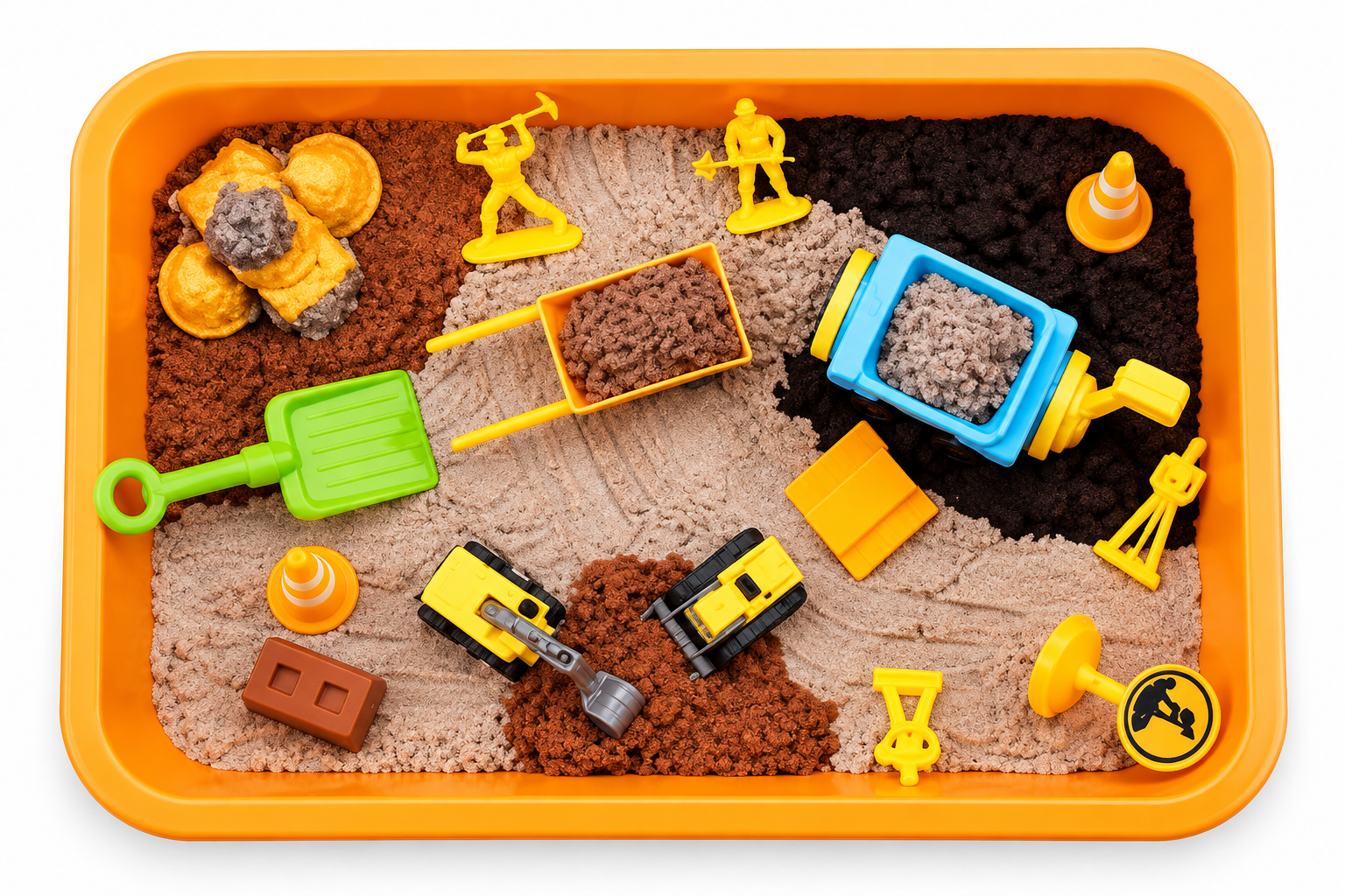 Construction Sensory Bin Play Set - Image 2