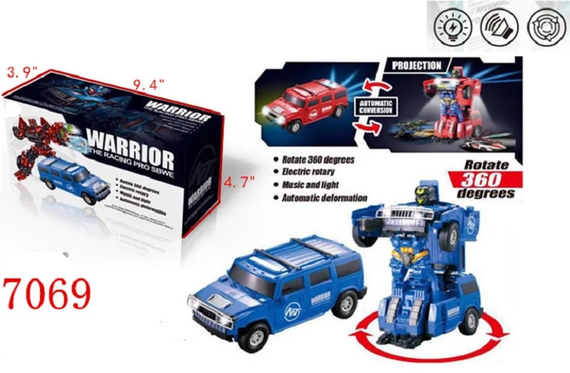 Warrior 2-in-1 Transforming Car Robot - Image 2