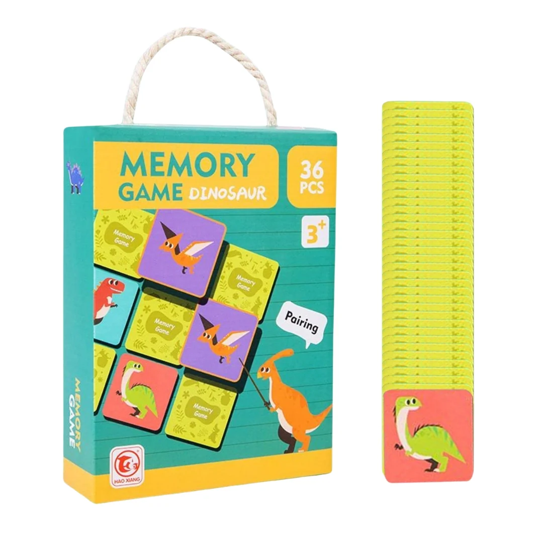 Dinosaur Memory Game – 36 Pieces