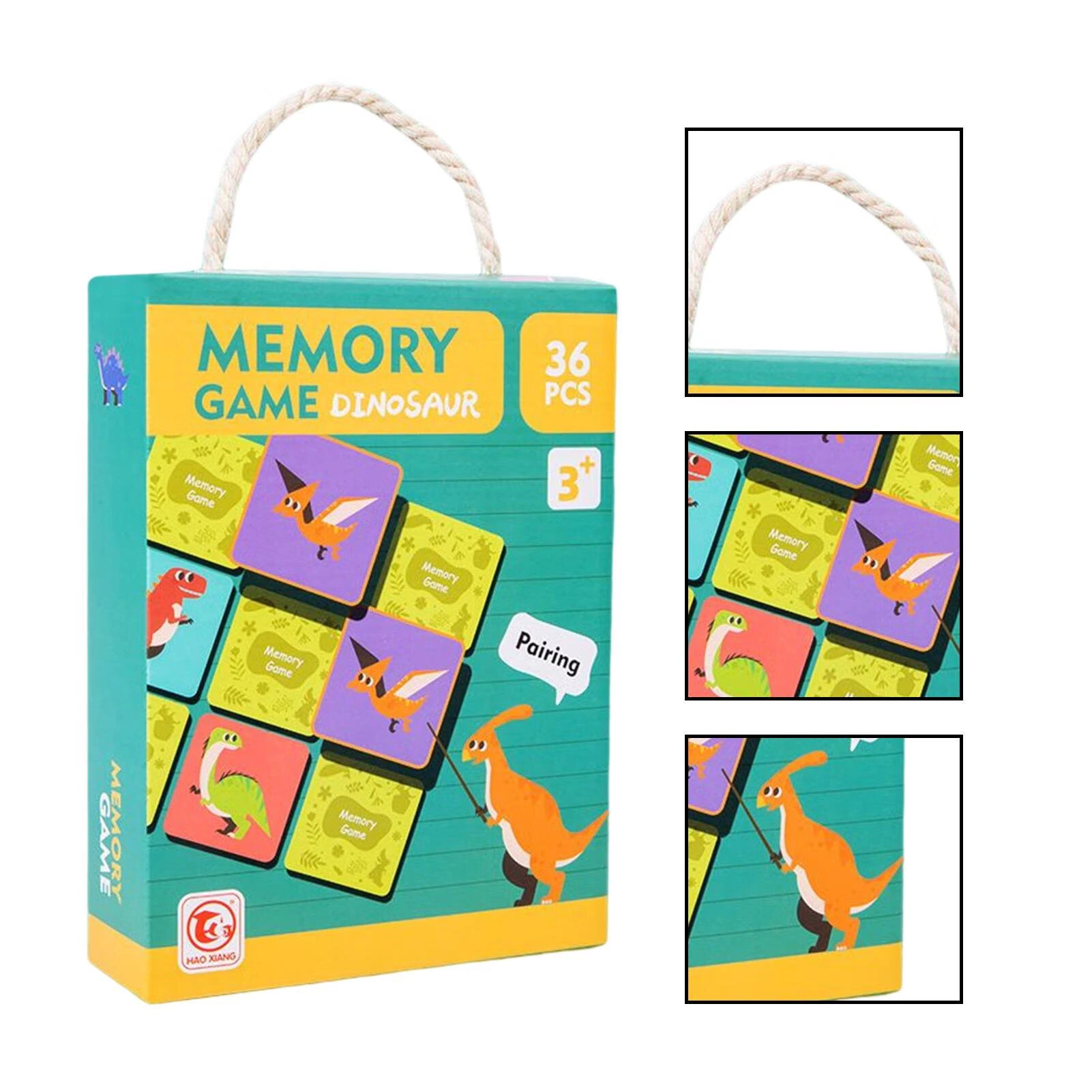 Dinosaur Memory Game – 36 Pieces - Image 4