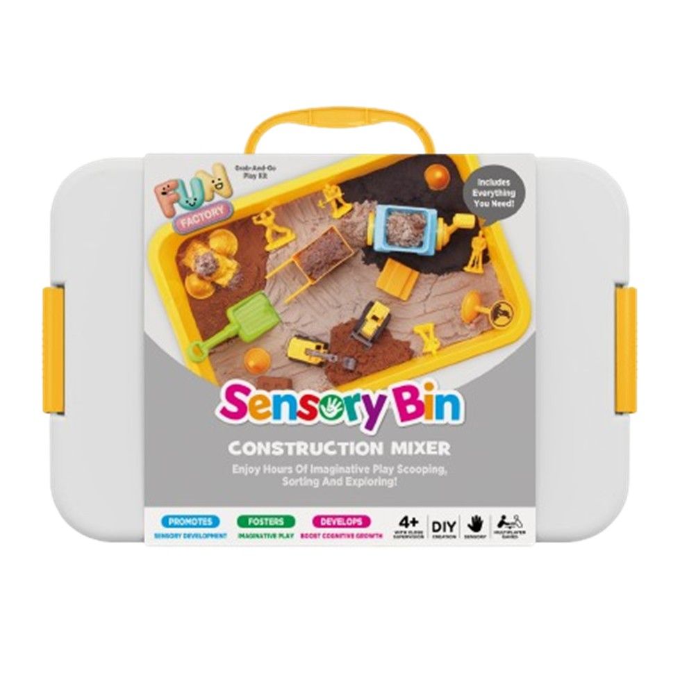 Construction Sensory Bin Play Set - Image 3