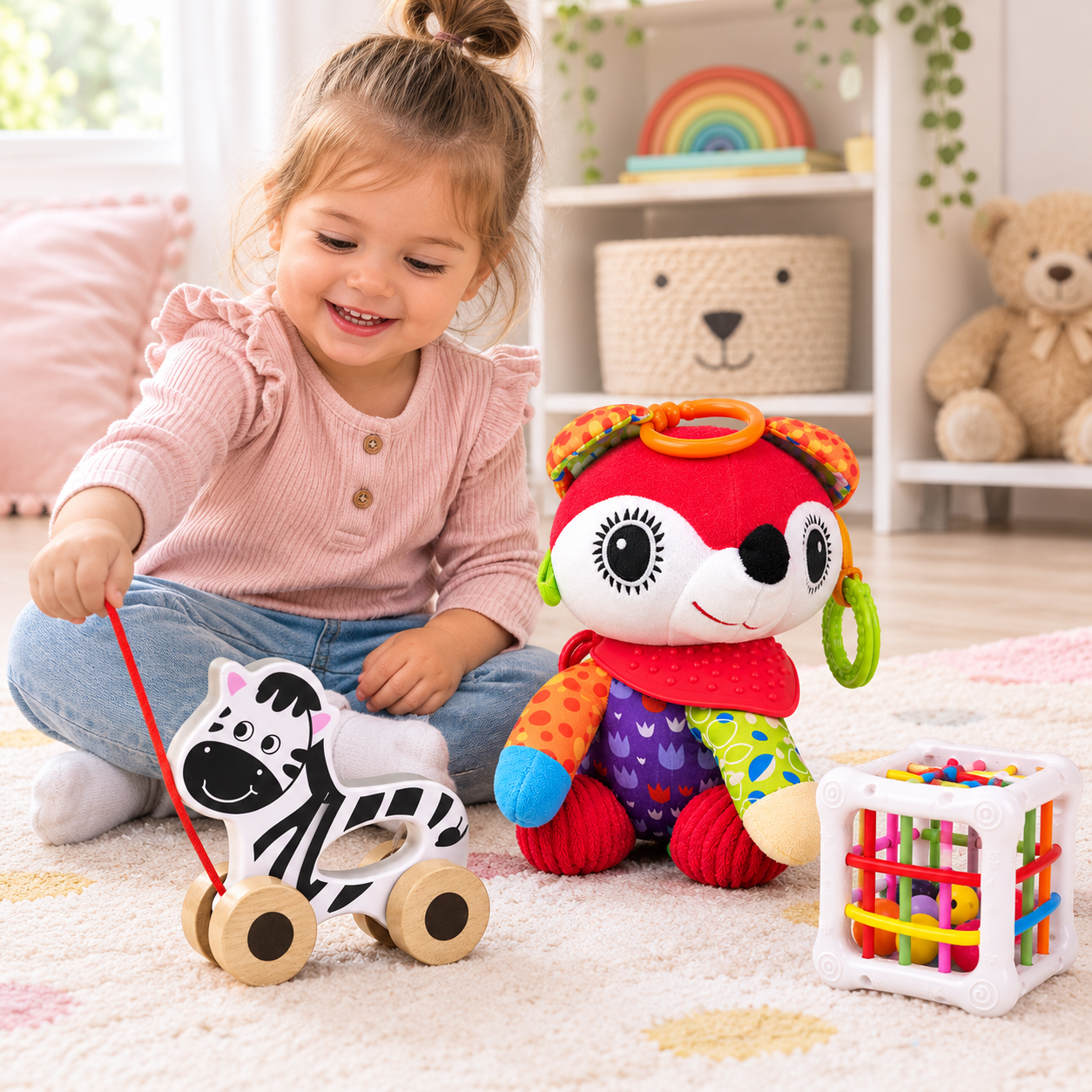 Baby Motor Skills Set – 3-Piece Activity Toy Set - Image 3