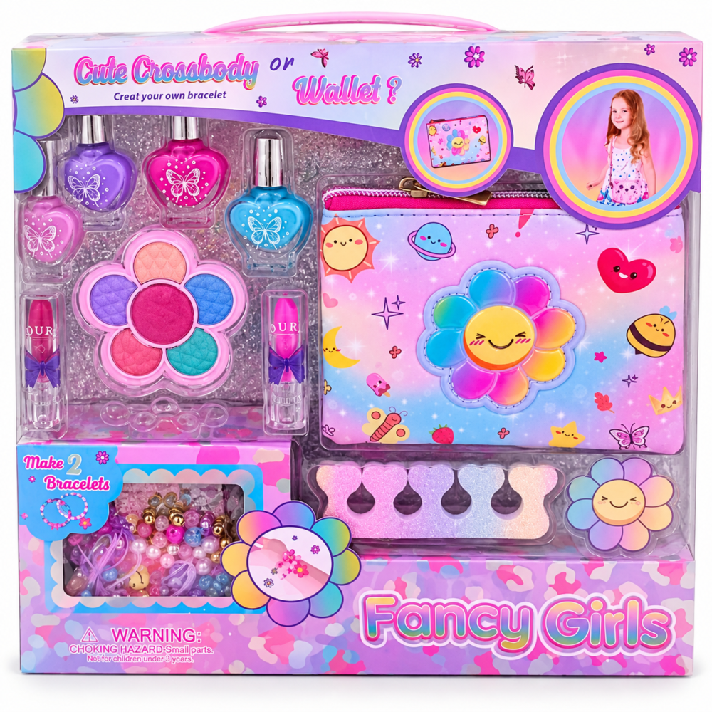 Fancy Girls Bag & Bracelet Making Set