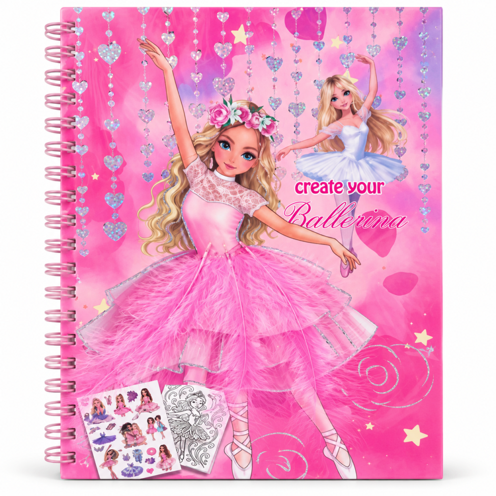 Create Your Own Ballerina Activity Book